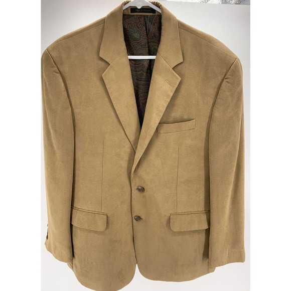 Lauren Ralph Lauren Camel Microfiber Blazer Jacket Coat No Tags